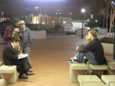 Shooting the Sketch Artist